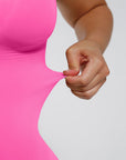 Stefanie - Naadloze Bodysuit String Met Spaghetti Schouderbandjes - Bella Fit™