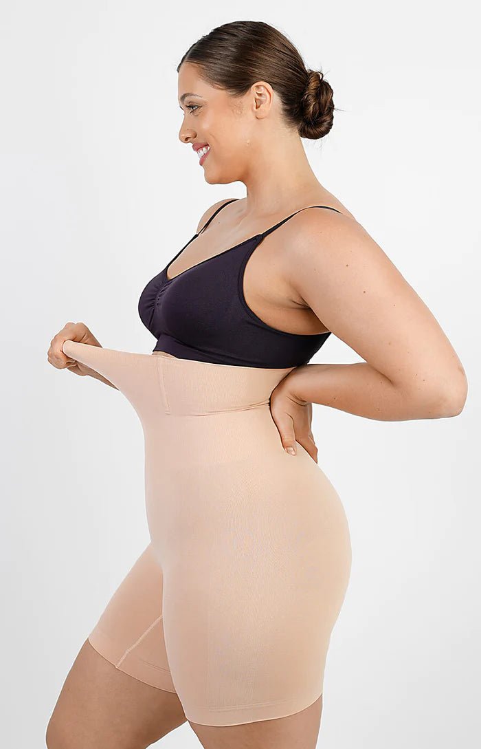 Leonie - Hoog Getailleerde Shaping Shorts - Bella Fit™